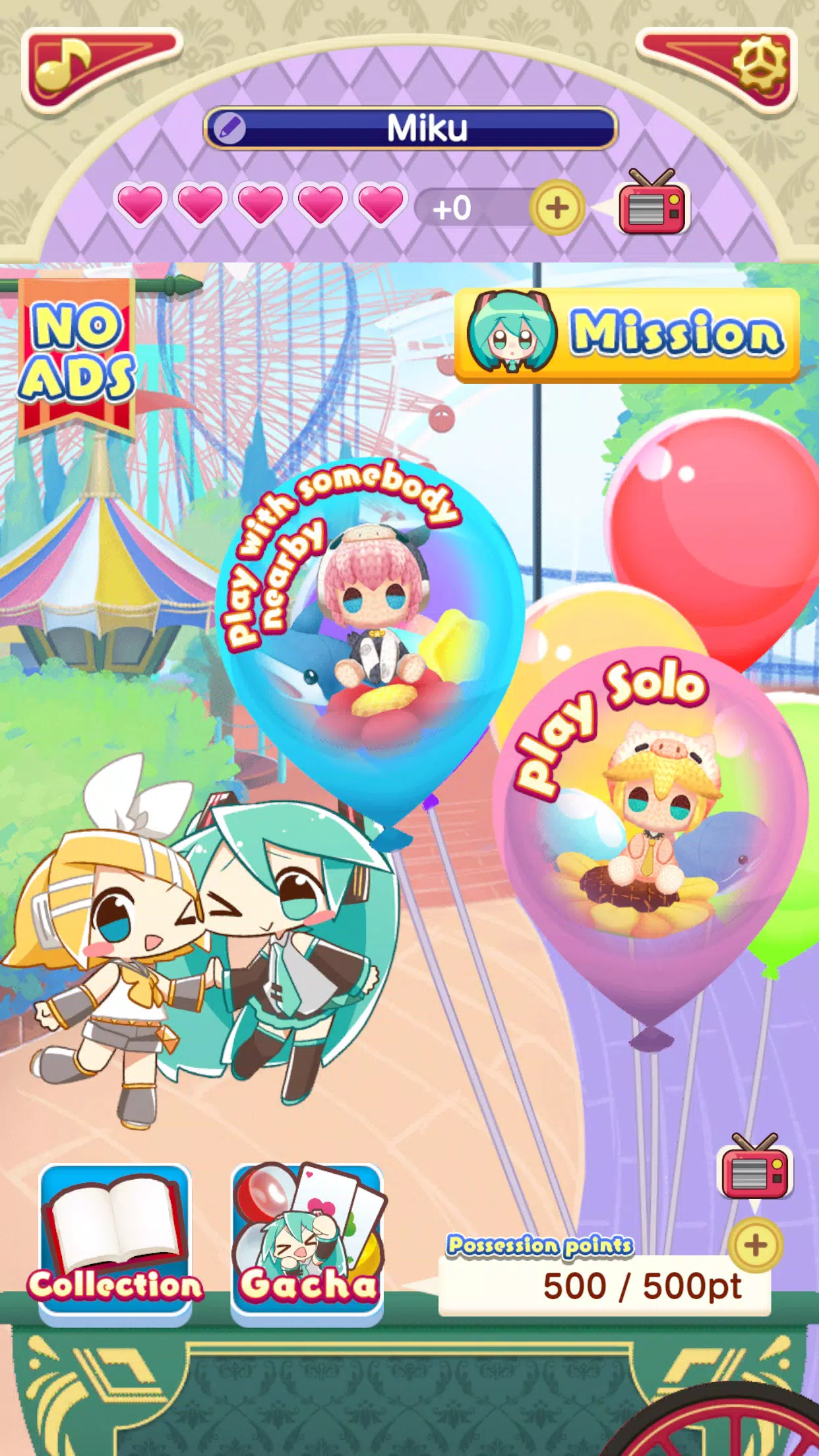 Hatsune Miku Tycoon Screenshots