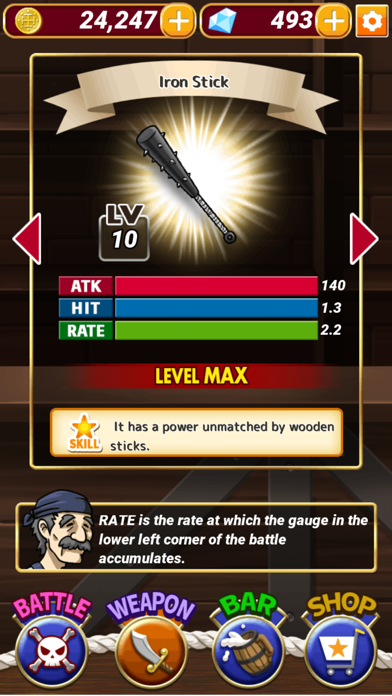 Tangkapan layar Battle of The Pirates