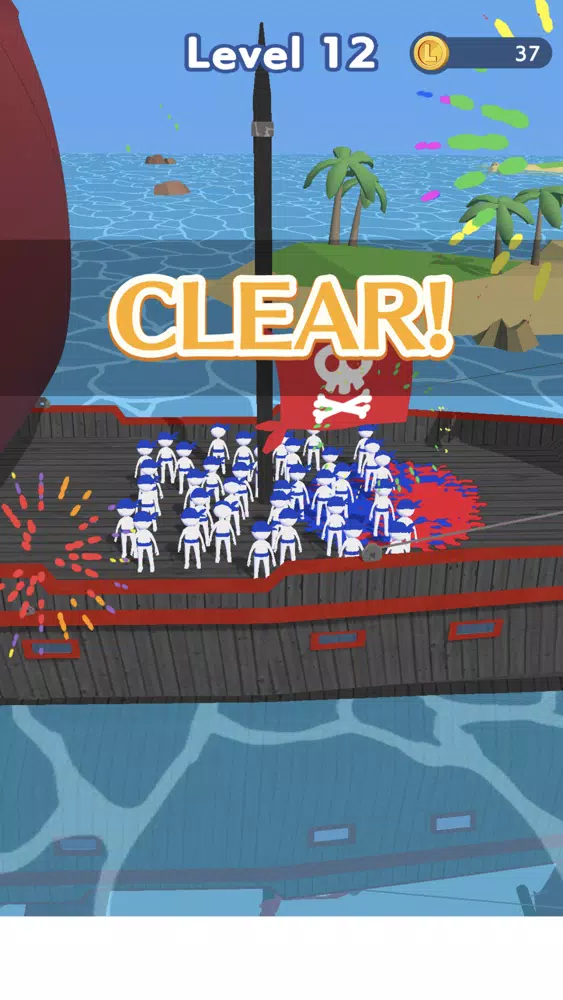 Tangkapan skrin Clone Pirates