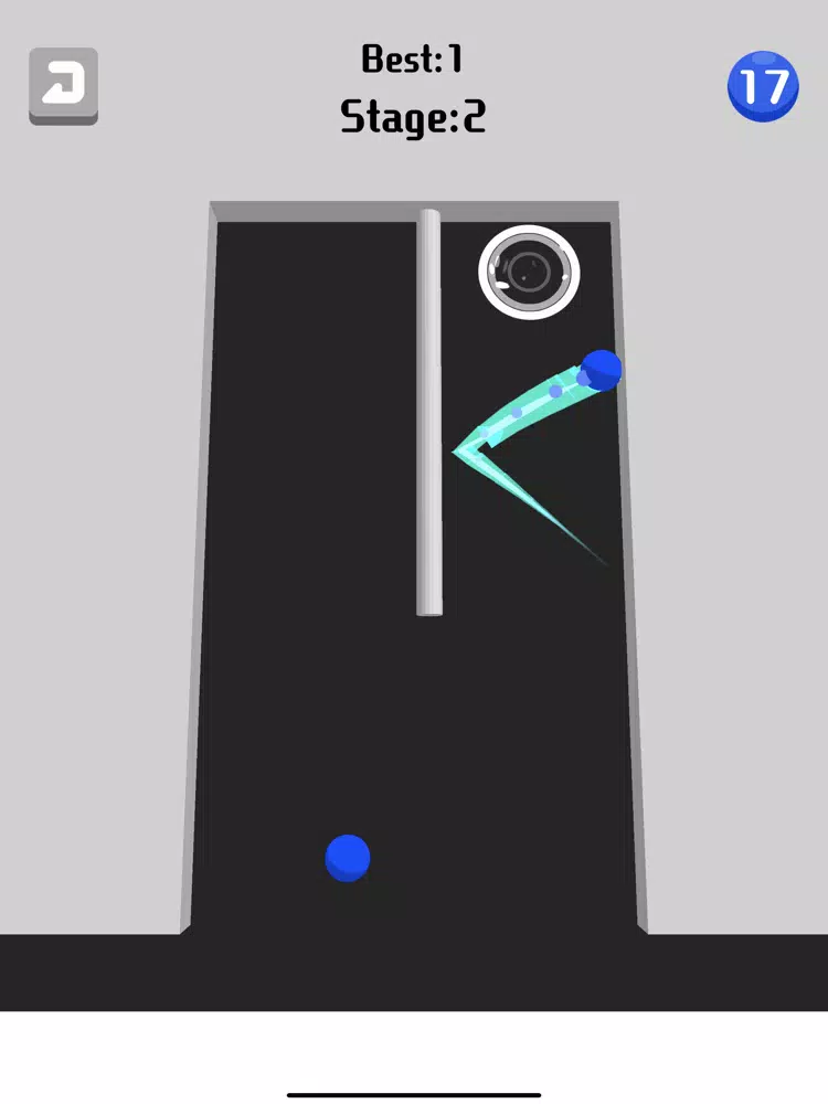 Tangkapan skrin Hole and Bounce iPad 
