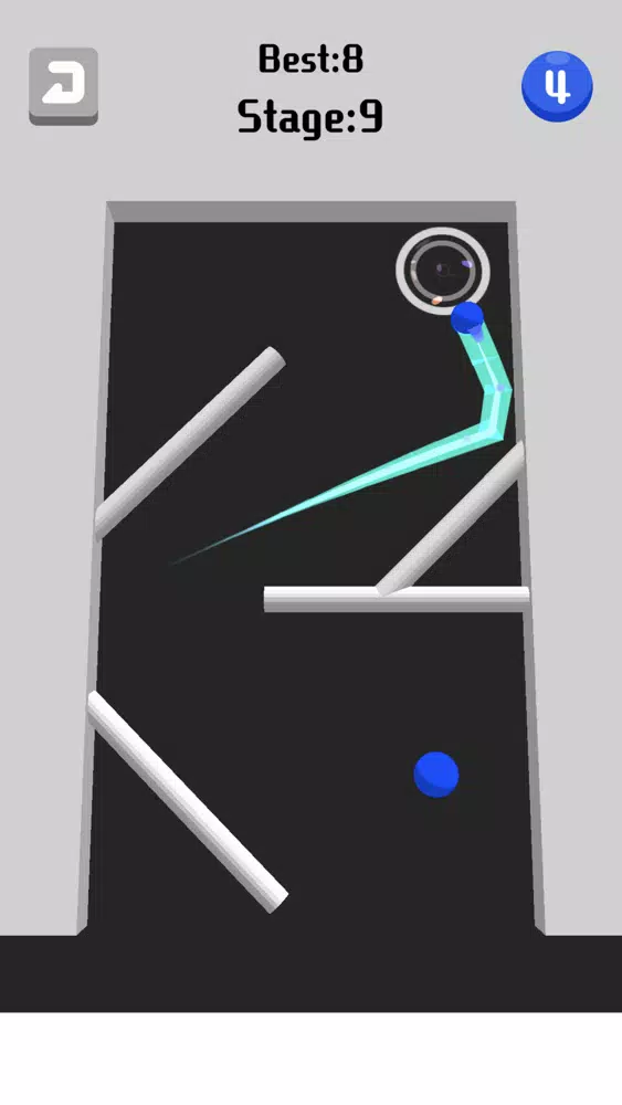 Tangkapan skrin Hole and Bounce