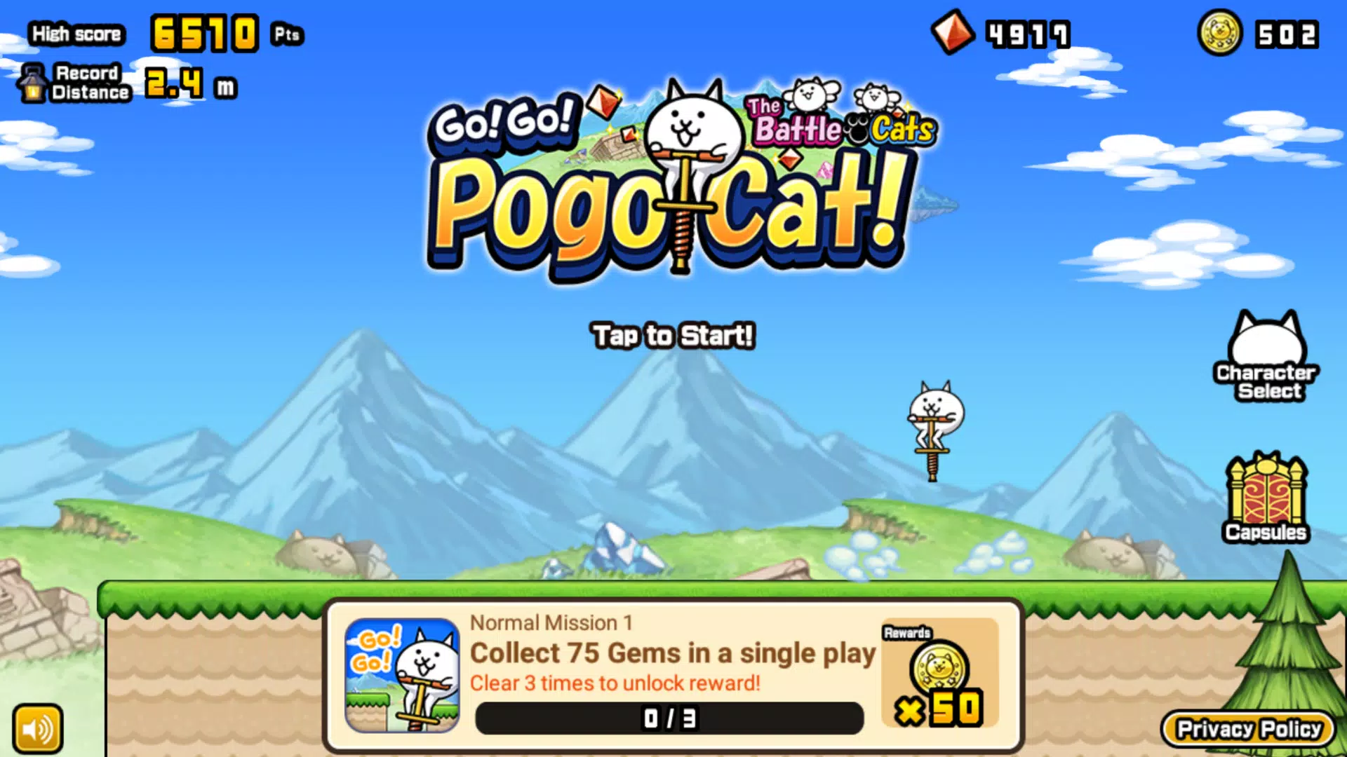 Go! Go! Pogo Cat Screenshots