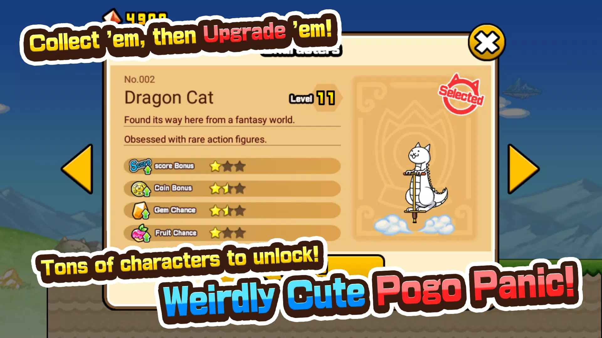 Go! Go! Pogo Cat Screenshots