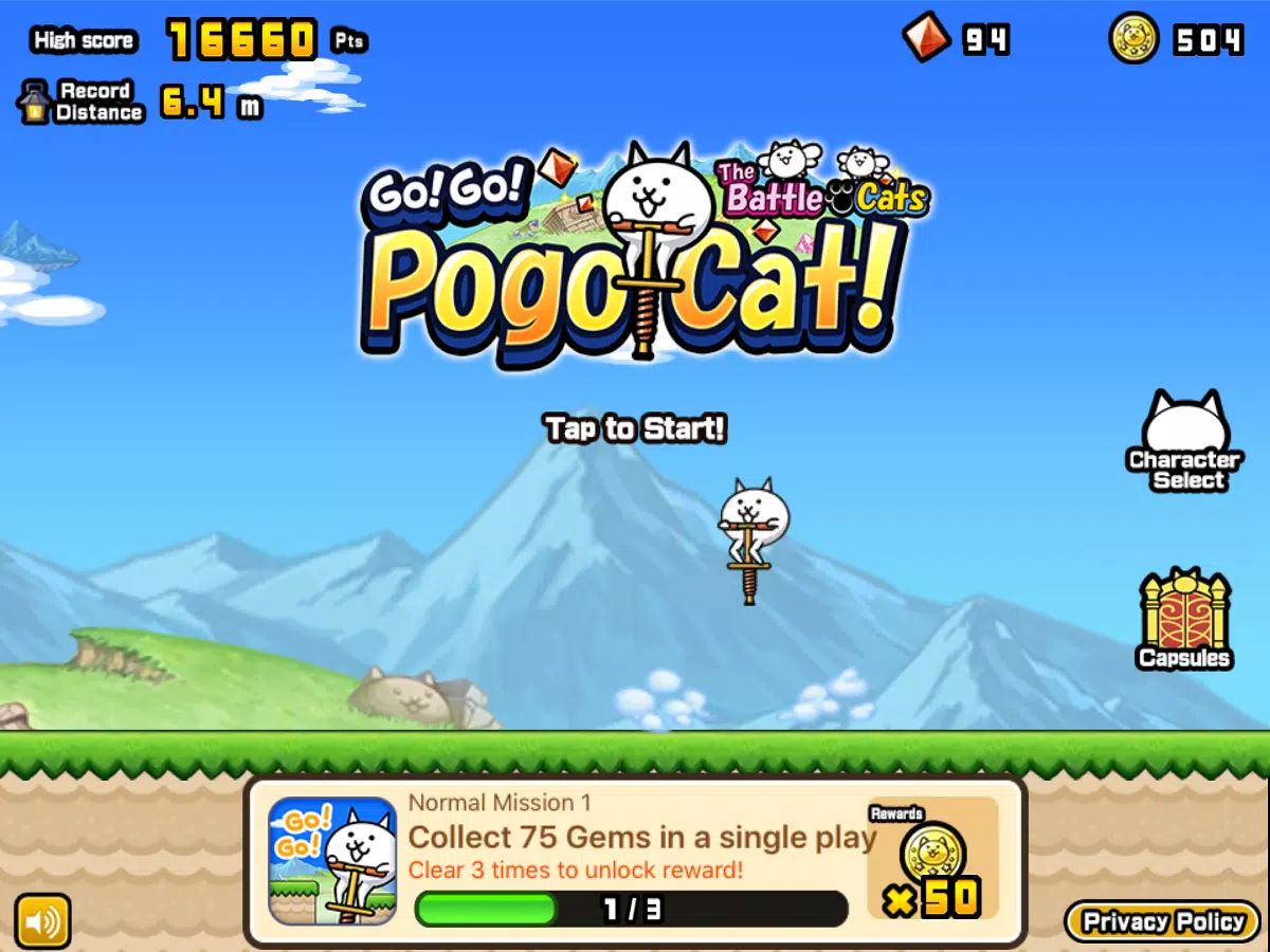 Go! Go! Pogo Cat Screenshots
