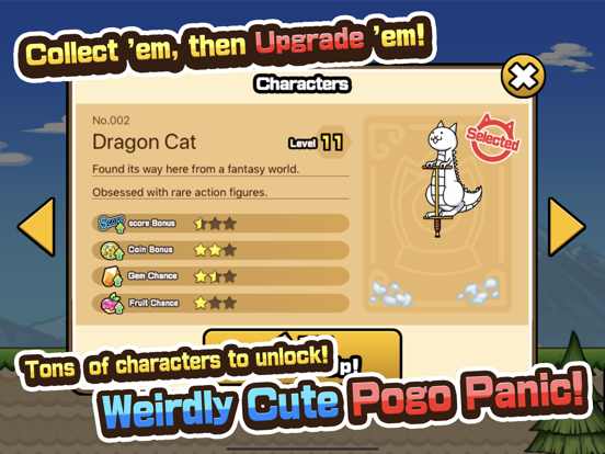 Go! Go! Pogo Cat iPad  স্ক্রিনশট
