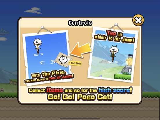Go! Go! Pogo Cat iPad  স্ক্রিনশট