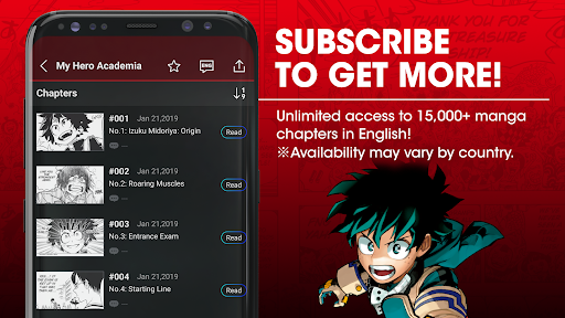 MANGA Plus by SHUEISHA Screenshots