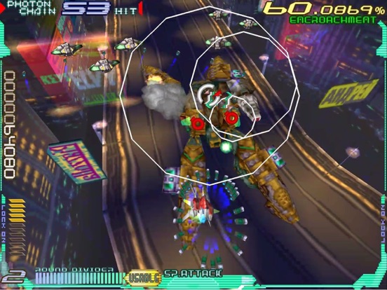 Tangkapan skrin RAYCRISIS iPad 