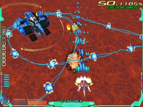 Tangkapan skrin RAYCRISIS iPad 