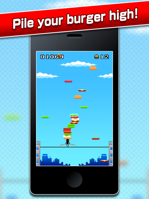 Hamburger Trapeze Act iPad  স্ক্রিনশট