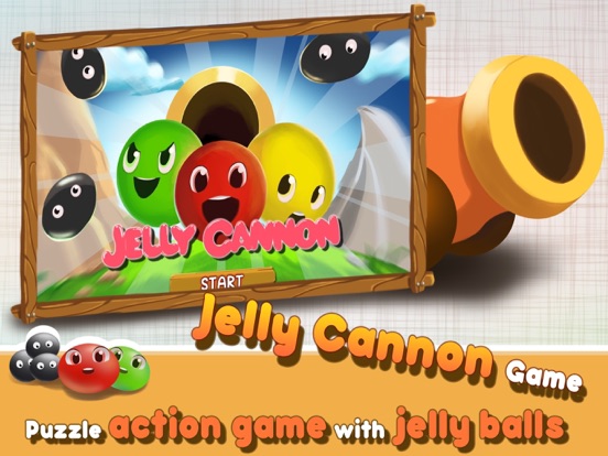 JellyCannon - Casual Puzzle Action game iPad  স্ক্রিনশট