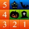 Numbers Solitaire Halloween Edition - easy-to-play card puzzle game that uses numbers.