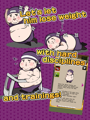 Capturas de pantalla de Mr. Ninja The Fat iPad 