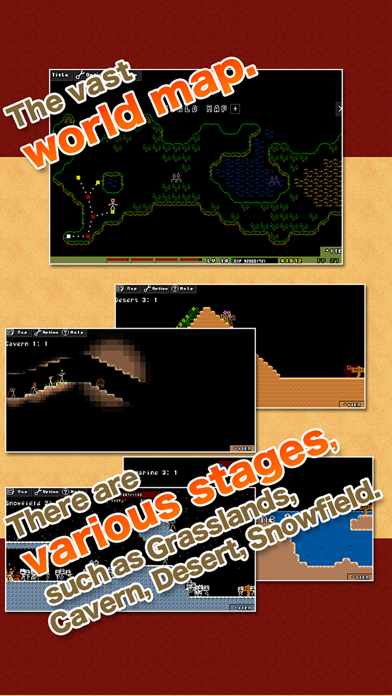 Capturas de tela do Stick Ranger