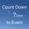 CountDown to Event for share to SNS