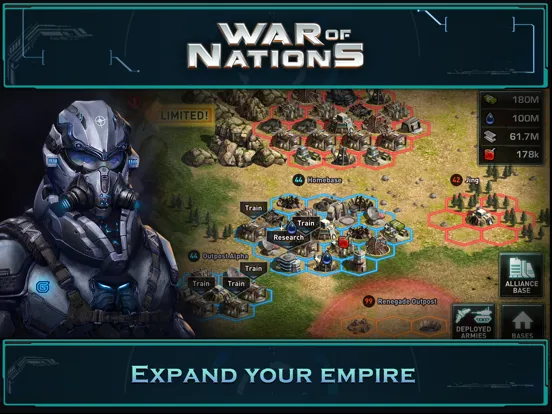 War of Nations: PvP Conflict iPad Screenshots
