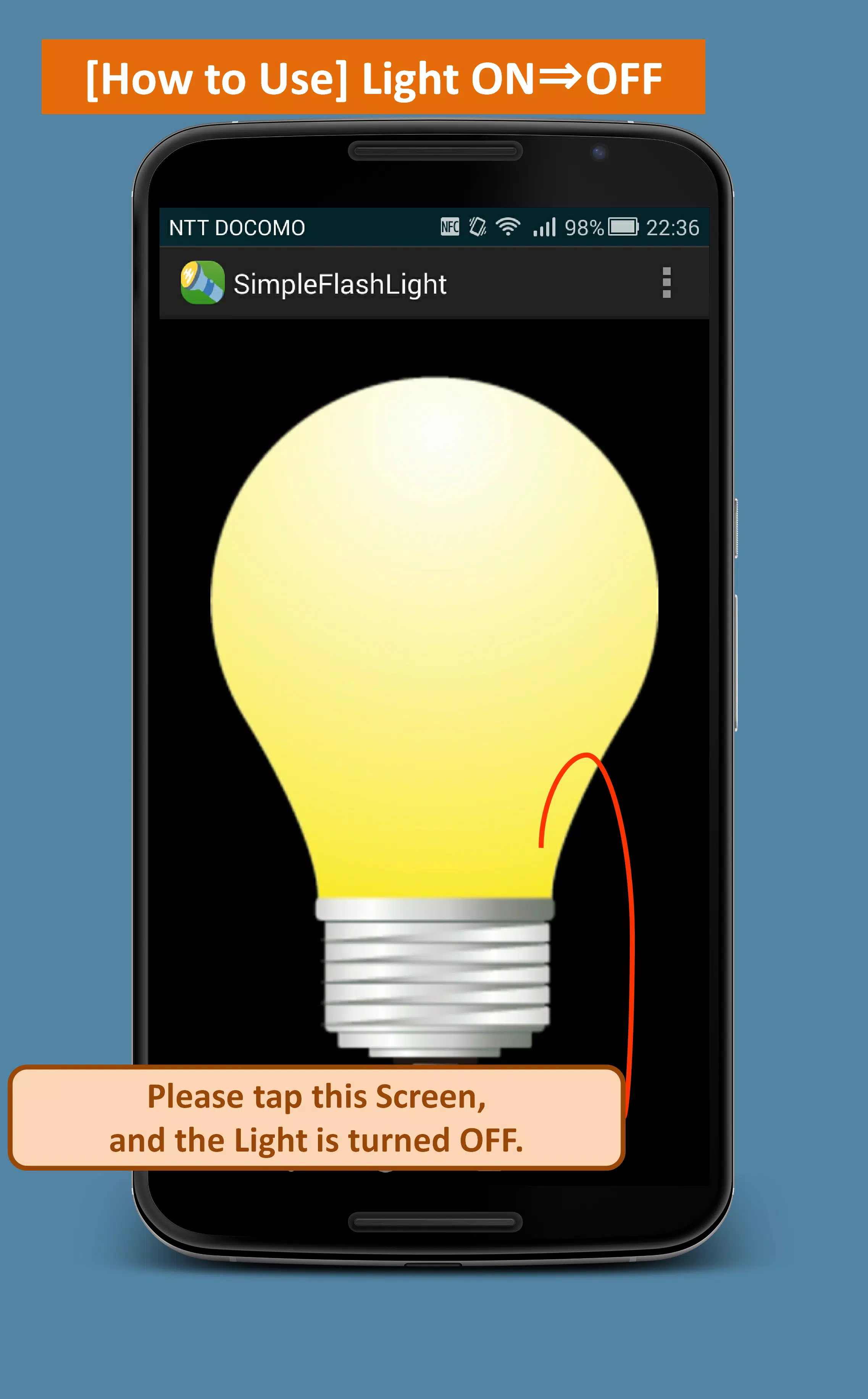Simple LED Flash Light Screenshots