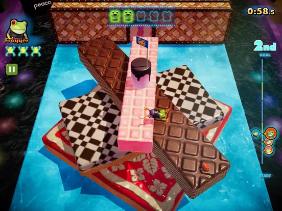 Frogger in Toy Town iPad Screenshots