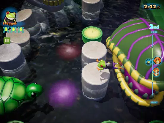 Frogger in Toy Town iPad Screenshots