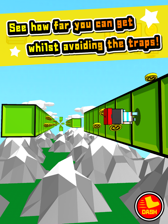 Capturas de pantalla de Four Sided Wall Dash iPad 