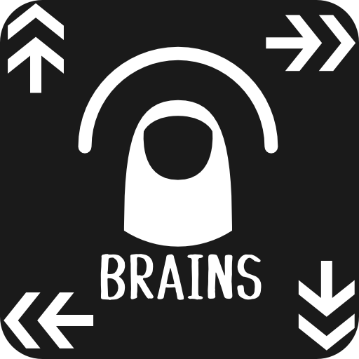 BRAINS (easy one-handed game)