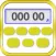 Japanese Design Kitchen Timer Stopwatch Gold
