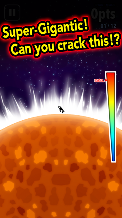 Ảnh chụp màn hình của Strike the Planets!