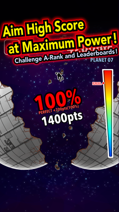 Ảnh chụp màn hình của Strike the Planets!