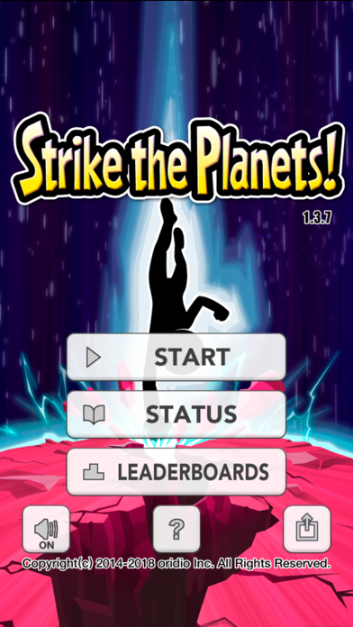 Ảnh chụp màn hình của Strike the Planets!