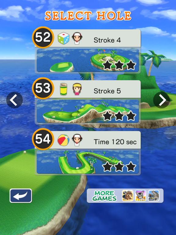 Captures d'écran de Jumble Golf : 150 Game Courses Challenge! iPad 