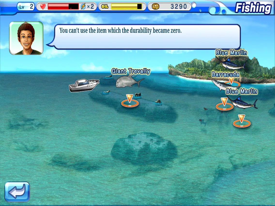 Screenshot di Excite BigFishing 2 HD iPad 
