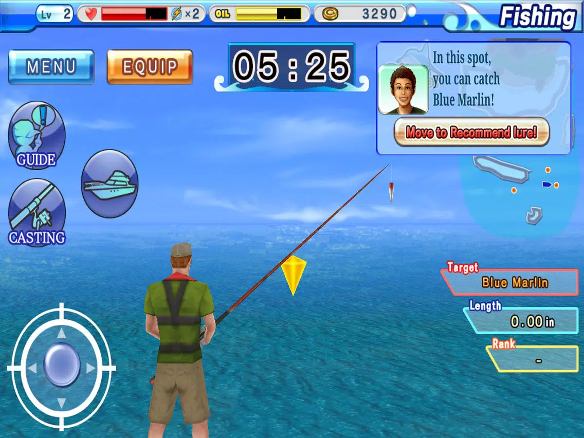 Screenshot di Excite BigFishing 2 HD iPad 