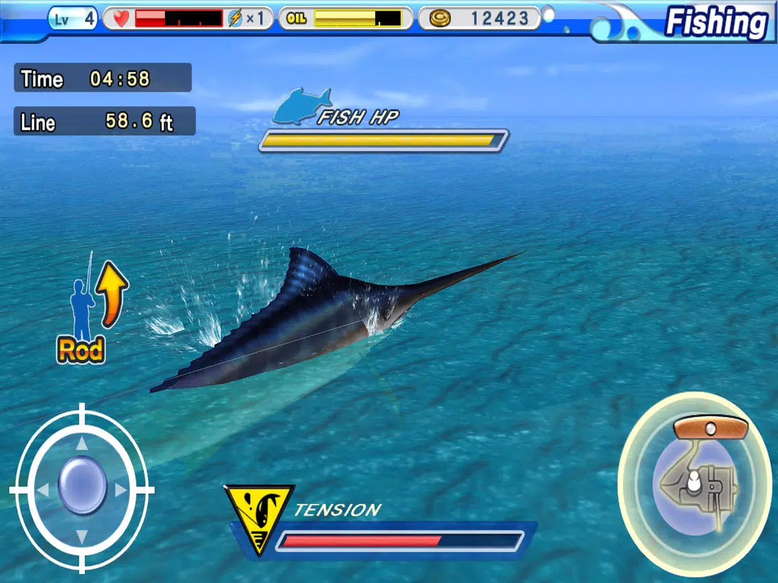 Screenshot di Excite BigFishing 2 HD iPad 