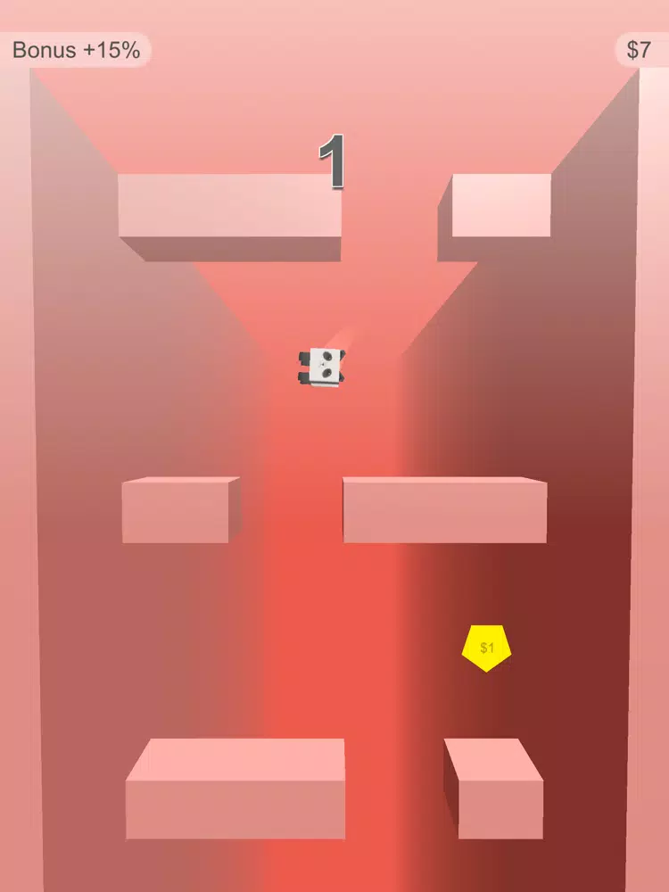 Falling Cube : Hard Game iPad Screenshots
