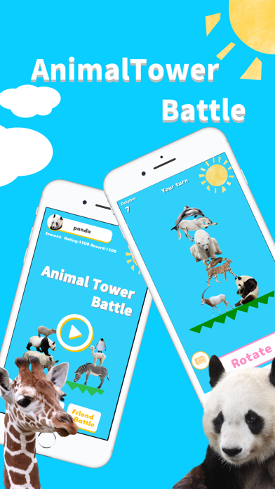 Capturas de tela do AnimalTower Battle