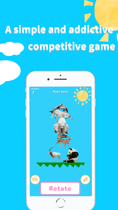 Capturas de tela do AnimalTower Battle