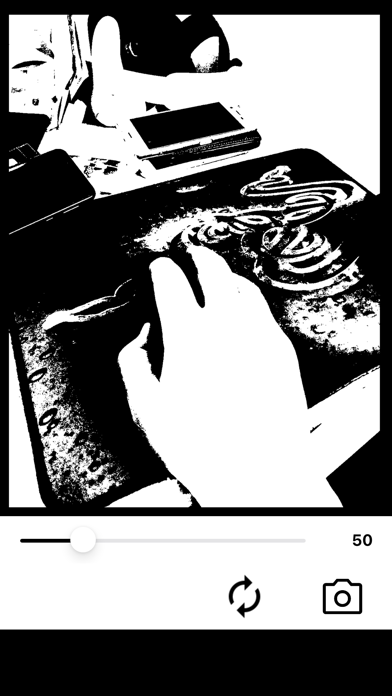 Simple Black And White Camera Screenshots
