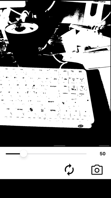 Simple Black And White Camera Screenshots