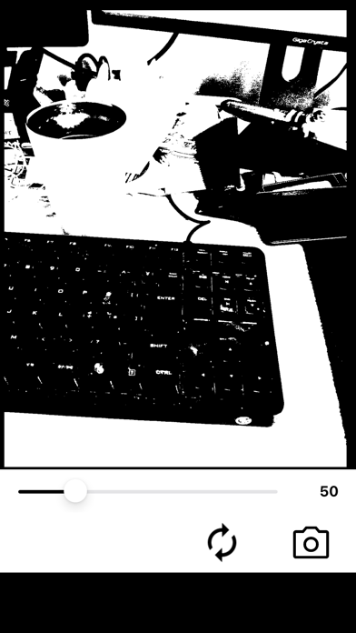 Simple Black And White Camera Screenshots