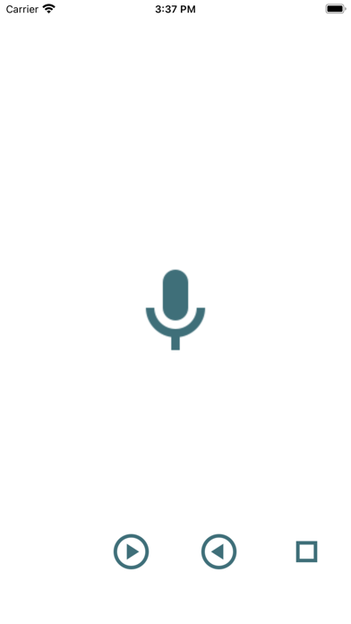Simple Reverse Voice Screenshots
