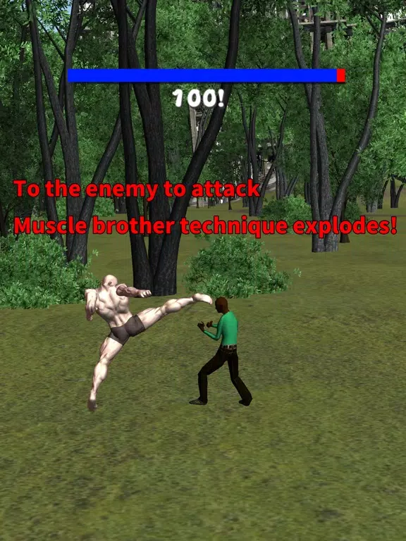 Muscle Brother Super Fighter! iPad Screenshots