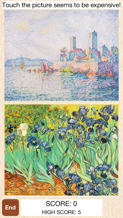 Which painting is expensive? Screenshots