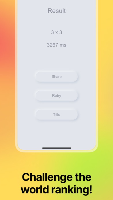 Tap Numbers Speed Test Screenshots