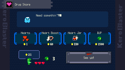 Capturas de pantalla de Kero Blaster