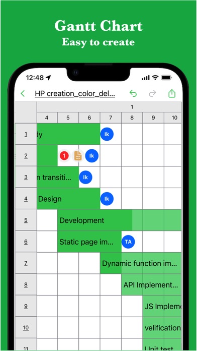 iGanttChart: Gantt Chart App应用截图
