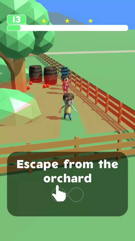 Ảnh chụp màn hình của Fruits Thief 3D