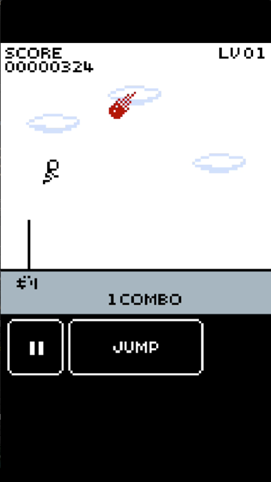 Jumping Stick Man Fire Meteor Screenshots