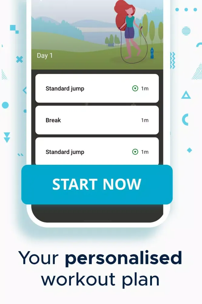 Jump Rope Workout App Screenshots