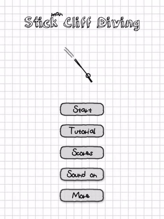 Stickman Cliff Diving iPad  Screenshots