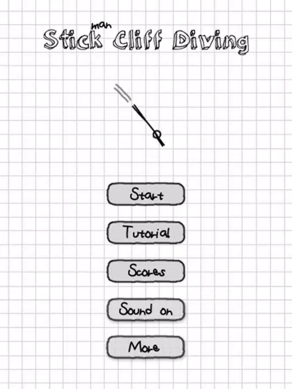 Stickman Cliff Diving iPad Screenshots